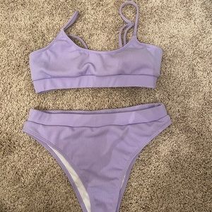 SHEIN high waist swim suit size medium.